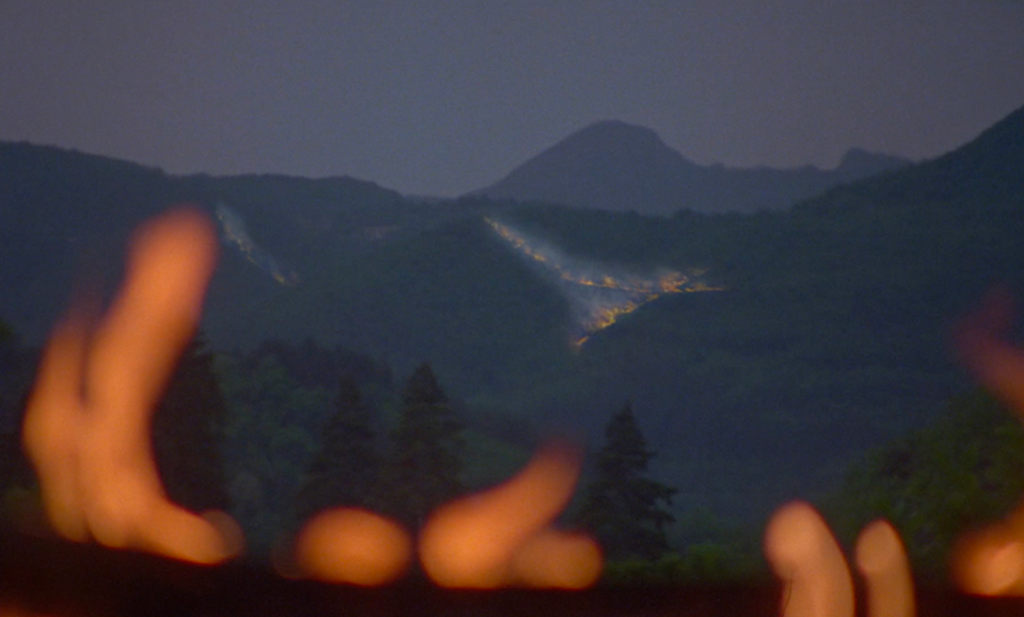 © Elsa Brés, Les Sanglières (She boars), 2025, video (screenshot), 68 min. Courtesy of the artiste.
