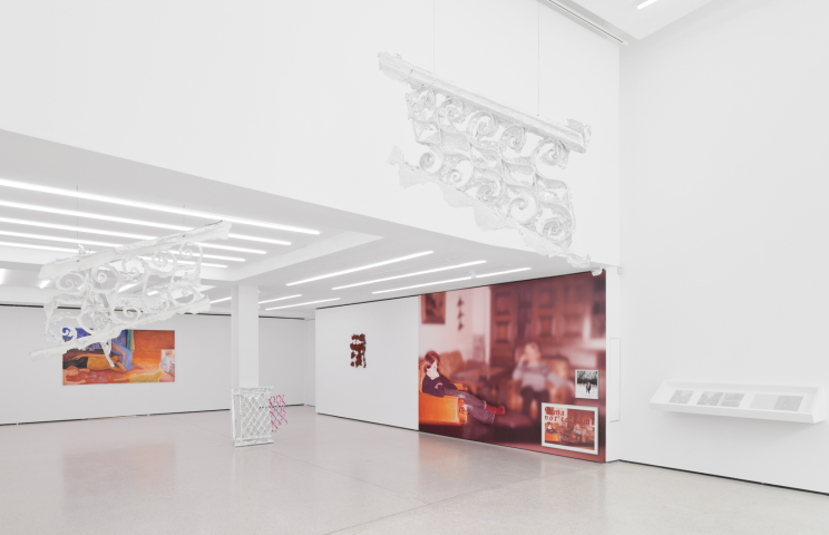View of the group exhibition 'Férocité à domicile' at the Pernod Ricard Foundation, Paris, 2025. Photo by Aurélien Mole