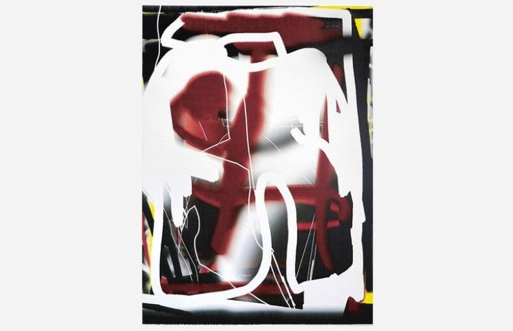Untitled Cavern, Jeff Elrod. 
Courtesy of the artist and Max Hetzler gallery, Paris. 