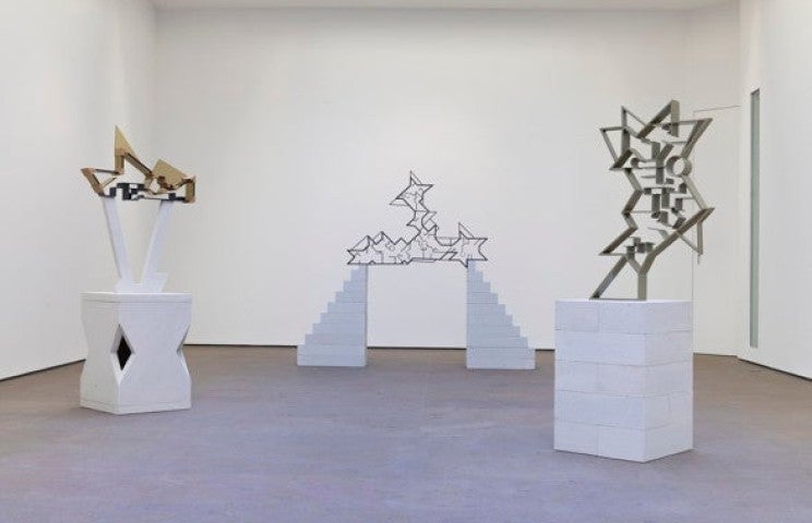Exhibition view of City of Stars, Galerie Nathalie Obadia, Paris, 2019.

