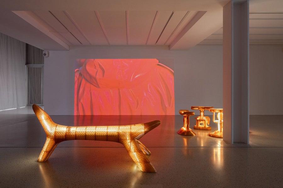 Chloé Quenum, Tu respires à ma place sans le savoir, 2026, Courtesy de l’artiste et de la galerie Martina Simeti © ADAGP, Paris, 2026