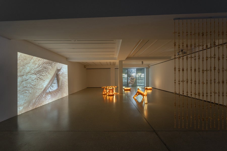 Chloé Quenum, Tu respires à ma place sans le savoir, 2026, Courtesy de l’artiste et de la galerie Martina Simeti © ADAGP, Paris, 2026
