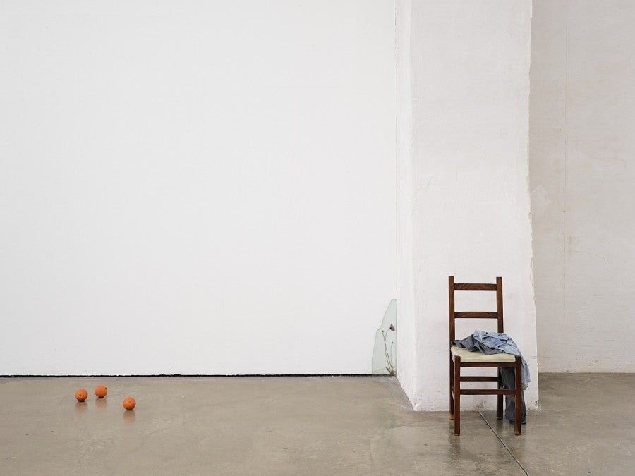 View of Wilfrid Almendra's solo exhibition "Where the Sun Pauses" at Kunsthalle Lingen, 2025. Co-produced by Fondation Pernod Ricard. Photo: Roman Mensing, artdoc.de