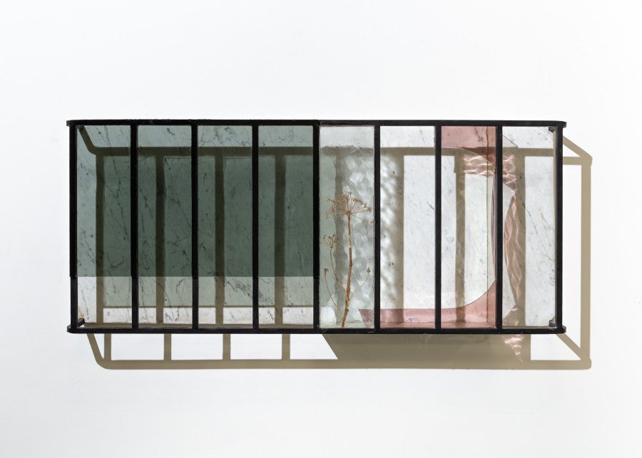 View of Wilfrid Almendra's solo exhibition "Where the Sun Pauses" at Kunsthalle Lingen, 2025. Co-produced by Fondation Pernod Ricard. Photo: Roman Mensing, artdoc.de