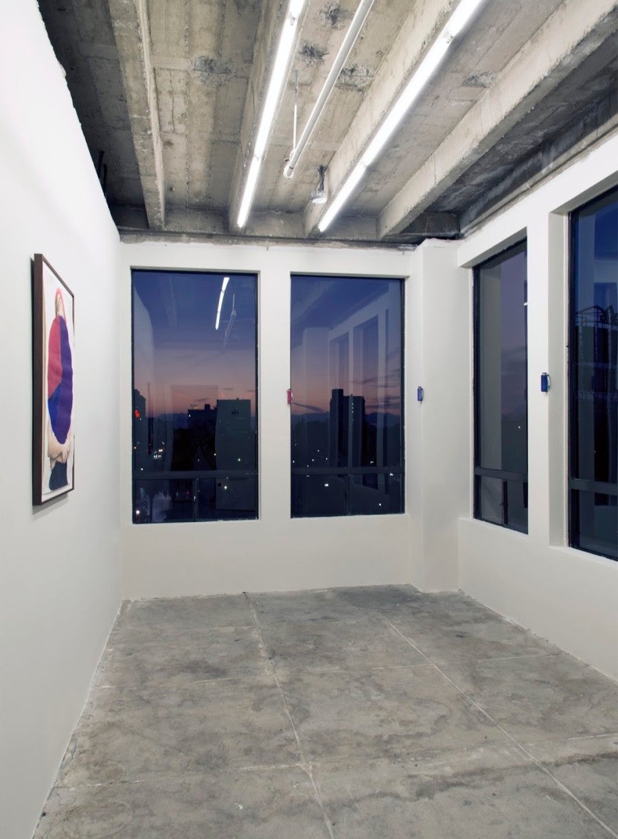 Camille Blatrix, vue de l'exposition "Unview", Bad Reputation, Los Angeles. Courtesy de l'artiste et Galerie Balice Hertling.