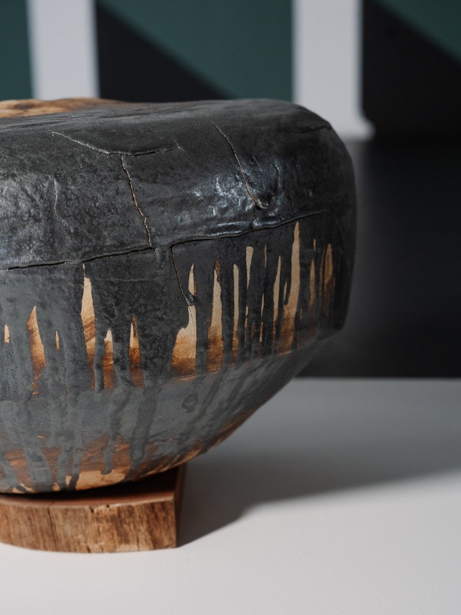 View of Thu-Van Tran’s end-of-residency exhibition, Paris–Perth Artist-in-Residence Exchange, Perth Institute of Contemporary Arts (PICA), 2025. Detail of <i>Waterhole</i>, 2025. © Thu-Van Tran / ADAGP. Photo: Tristan McKenzie.