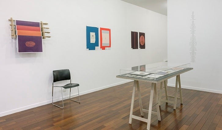 Vue d'exposition. Courtesy of mfc - michèle didier gallery.