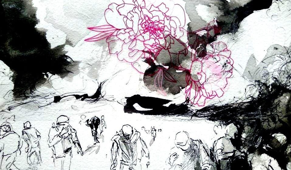 itvan kebadian Itvan Kebadian
Sans Titre, 2019
Encre de chine sur papier
Courtesy Dominique Fiat, Paris.