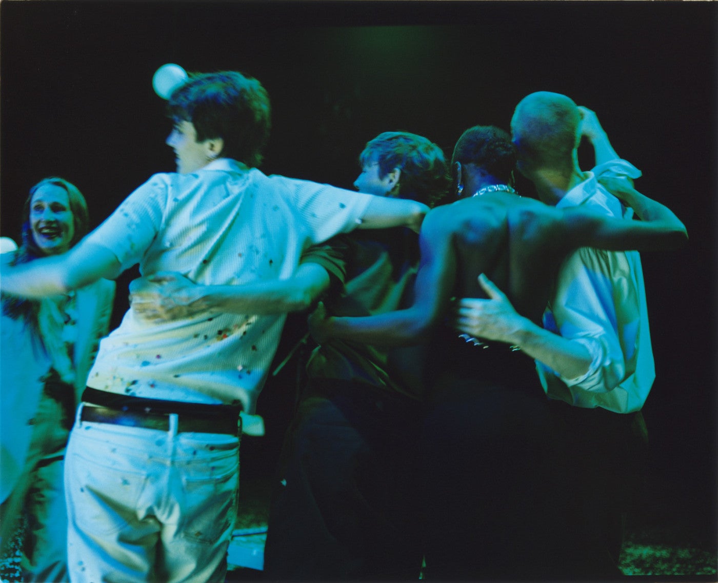 Gisèle Vienne, <i>Archives Of Feelings</i>, 2026. Featuring Sophie Demeyer, Angélique Flaugère, Adèle Haenel, Julien Louisy, Theo Livesey, Audrey Merilus, Katia Petrowick & Julie Shanahan. © DACM. Photo: Estelle Hanania.