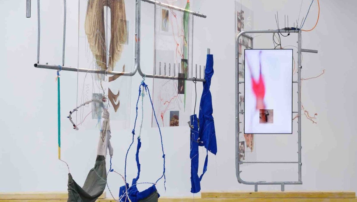 View of Julien Creuzet's exhibition, Palais de Tokyo, 2019 © Aurélien Mole